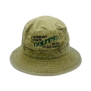 Golf Novelty Dad Joke Bucket Headshots Hat